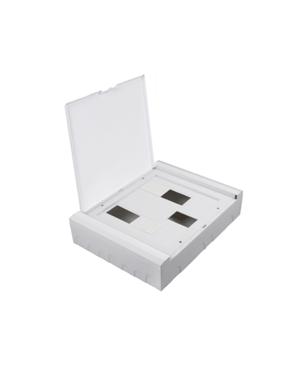 Coffret apparent 16 modules + disjoncteur d’abonné 2 fils avec porte fumée