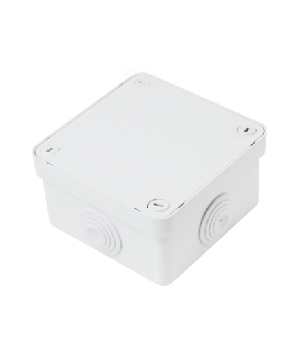 Boîte étanche carrée à vis plastiques 1/4 de tour 100x100x55