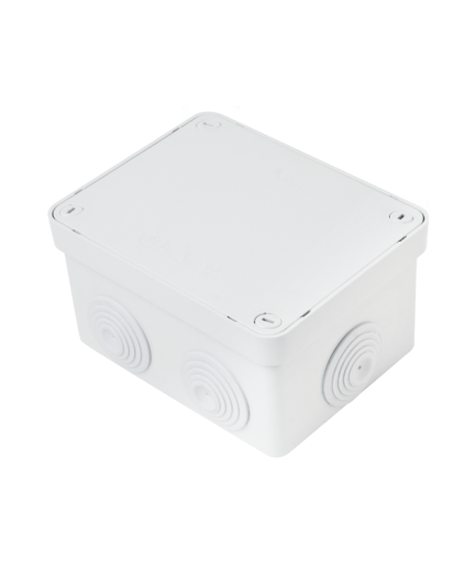 Boîte étanche rectangulaire à vis plastiques 1/4 de tour 130x100x75