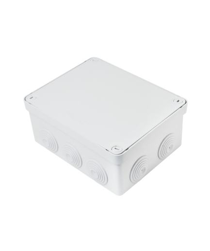 Boîte étanche rectangulaire à vis plastiques 1/4 de tour 180 x 140 x 80