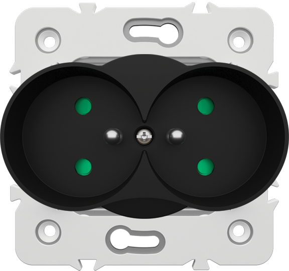 DOUBLE PRISE 2 P + TERRE